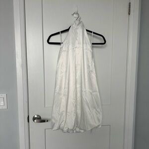 💗5 for $15💗 NWT Missguided White Satin Halter Neck Dress - Size XS